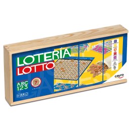 Bingo (Loteria Lotto) w drewnianym pudełku (749) Cayro