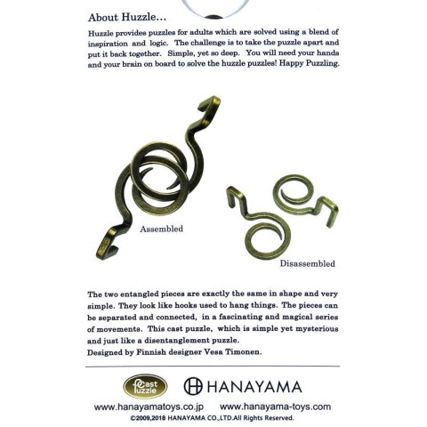Łamigłówka Huzzle Cast Hook - poziom 2/6 Huzzle Cast
