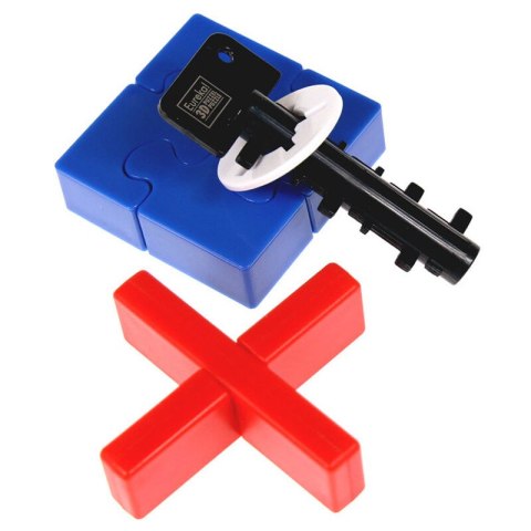 Łamigłówki INTELLIGENT (Key Maze, Square Jigsaw, Cross Puzzle) Eureka 3D