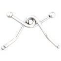 Łamigłówki metalowe 4 szt. BALL PUZZLES ZESTAW CZERWONY Eureka 3D