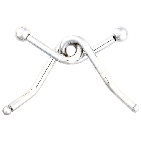 Łamigłówki metalowe 4 szt. BALL PUZZLES ZESTAW CZERWONY Eureka 3D