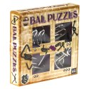 Łamigłówki metalowe 4 szt. BALL PUZZLES ZESTAW FIOLETOWY Eureka 3D
