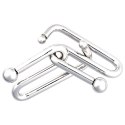 Łamigłówki metalowe 4 szt. BALL PUZZLES ZESTAW FIOLETOWY Eureka 3D