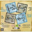 Łamigłówki metalowe 4 szt. BALL PUZZLES ZESTAW NIEBIESKI Eureka 3D