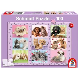 Puzzle 100 el. Przyjaciele Schmidt - puzzle