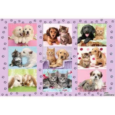 Puzzle 100 el. Przyjaciele Schmidt - puzzle