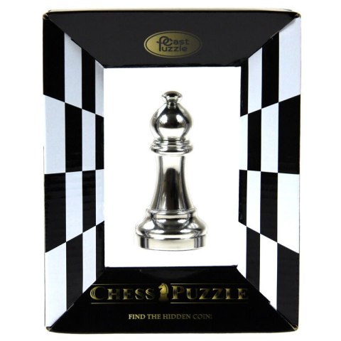 Seria Szachy (Silver) - Łamigłówka Cast Bishop (Goniec) Huzzle Cast