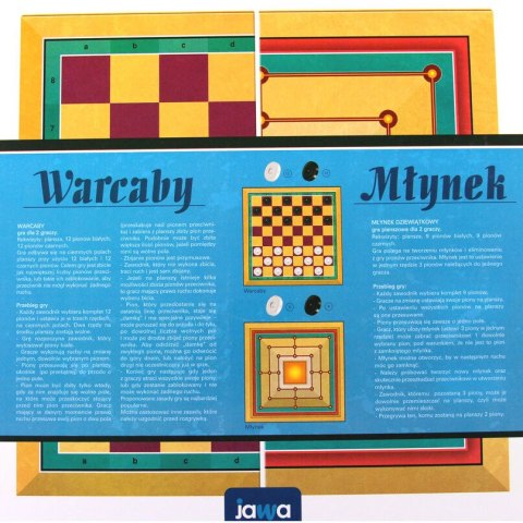 Warcaby + Młynek (Jawa) Jawa