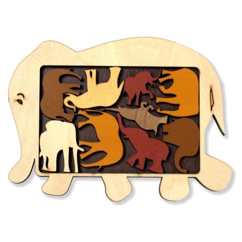 Animal - Elephant Parade - łamigłówka Recent Toys Recent Toys