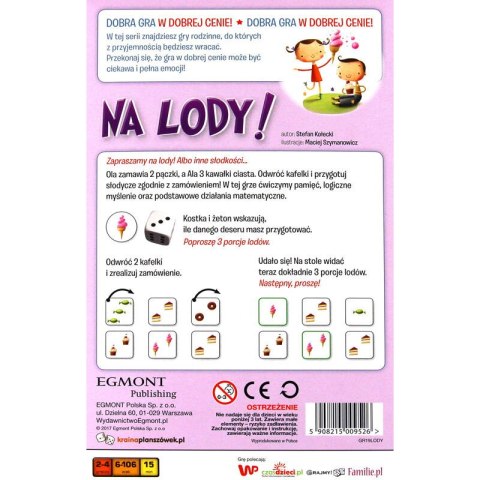 Dobra gra w dobrej cenie - Na lody Egmont