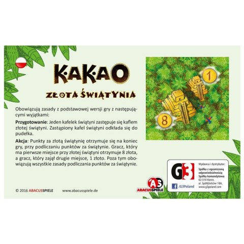 Kakao - dodatek Złota świątynia G3