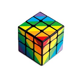 Kostka MoYu 3x3x3 - Unequal - poziom 4/5 (YJ8313) Cayro