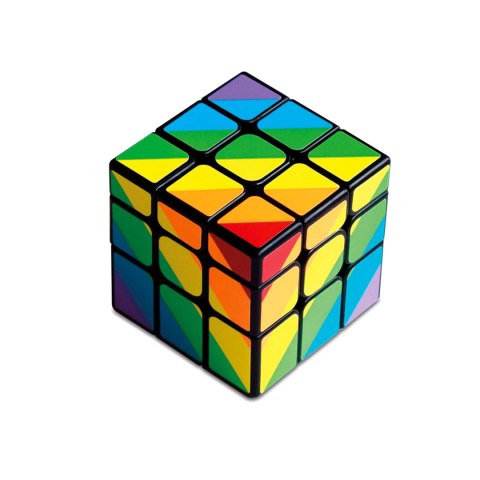 Kostka MoYu 3x3x3 - Unequal - poziom 4/5 (YJ8313) Cayro