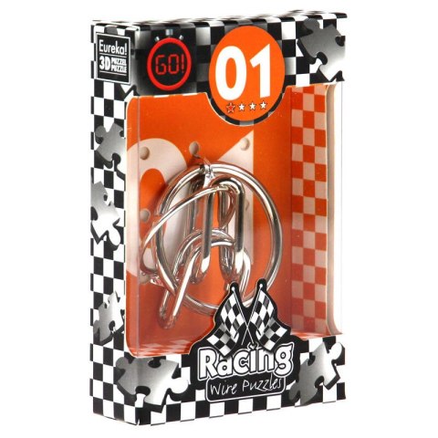 Łamigłówka druciana RACING nr 01 - poziom 1/4 Eureka 3D