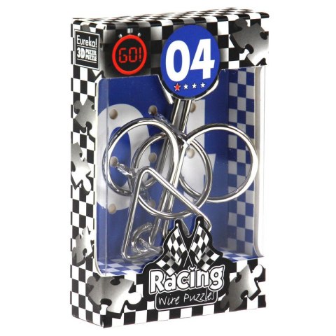 Łamigłówka druciana RACING nr 04 - poziom 1/4 Eureka 3D