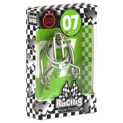 Łamigłówka druciana RACING nr 07 - poziom 1/4 Eureka 3D