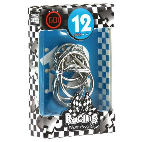 Łamigłówka druciana RACING nr 12 - poziom 2/4 Eureka 3D
