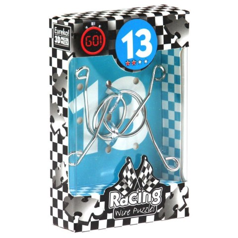Łamigłówka druciana RACING nr 13 - poziom 2/4 Eureka 3D