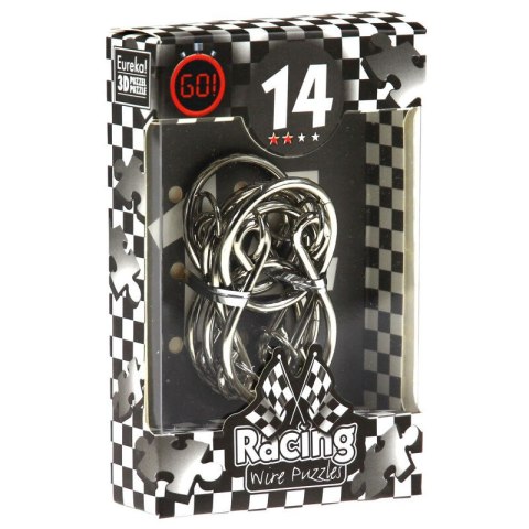Łamigłówka druciana RACING nr 14 - poziom 2/4 Eureka 3D