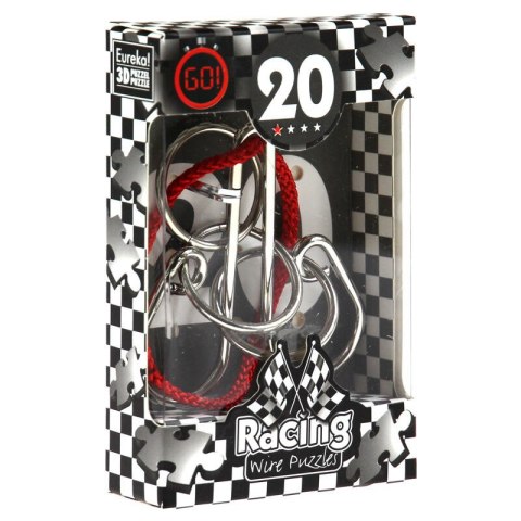 Łamigłówka druciana RACING nr 20 - poziom 1/4 Eureka 3D