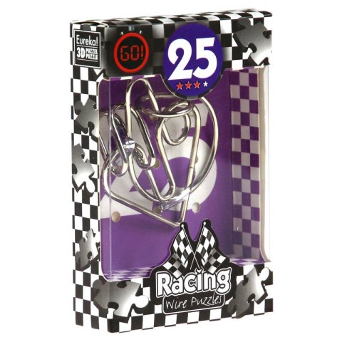 Łamigłówka druciana RACING nr 25 - poziom 3/4 Eureka 3D