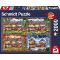 PQ Puzzle 2000 el. Dom na cztery pory roku Schmidt - puzzle