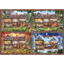 PQ Puzzle 2000 el. Dom na cztery pory roku Schmidt - puzzle