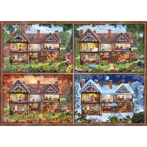 PQ Puzzle 2000 el. Dom na cztery pory roku Schmidt - puzzle