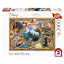 PQ Puzzle 2000 el. THOMAS KINKADE Bohaterowie bajek Disneya (Disney) Schmidt - puzzle