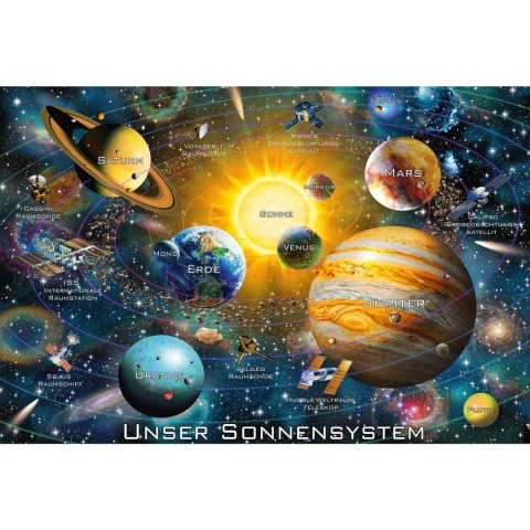 Puzzle 200 el. Układ słoneczny Schmidt - puzzle