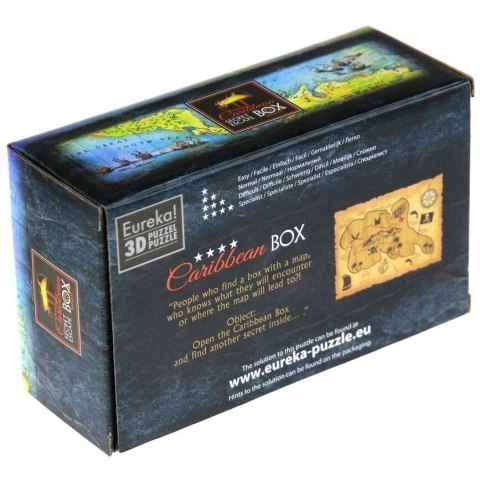 Łamigłówka ESCAPE BOX - Caribbean Secret - poziom 4/4 Eureka 3D