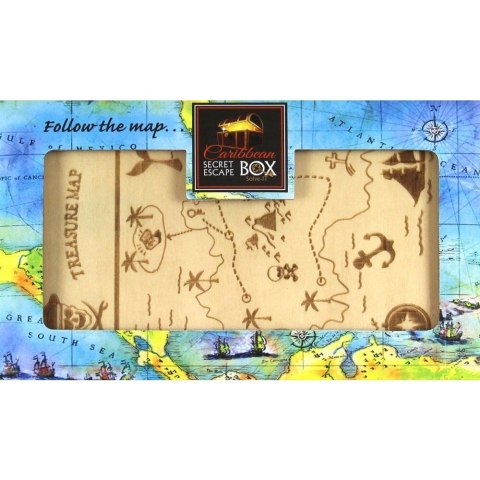Łamigłówka ESCAPE BOX - Caribbean Secret - poziom 4/4 Eureka 3D