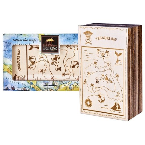 Łamigłówka ESCAPE BOX - Caribbean Secret - poziom 4/4 Eureka 3D