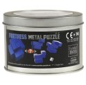Łamigłówka metalowa w puszce - Fortress (niebieska) - poziom 2/4 Eureka 3D