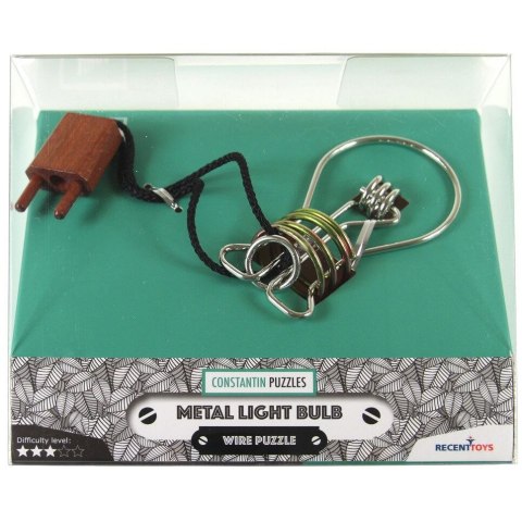 Metal Light Bulb - łamigłówka Recent Toys - poziom 3/5 Recent Toys