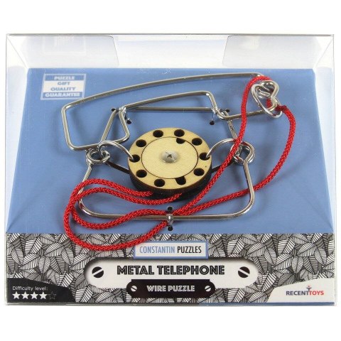 Metal Telephone - łamigłówka Recent Toys - poziom 4/5 Recent Toys