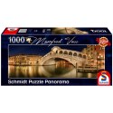 PQ Puzzle 1000 el. MANVRED VOSS Most Rialto / Wenecja / Włochy (panorama) Schmidt - puzzle