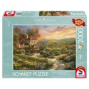 PQ Puzzle 2000 el. THOMAS KINKADE Winnica Schmidt - puzzle