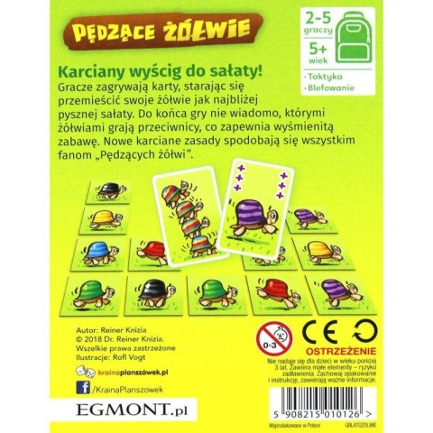 Pędzące żółwie: Gra karciana Egmont