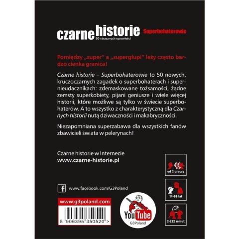 Czarne historie - Superbohaterowie G3