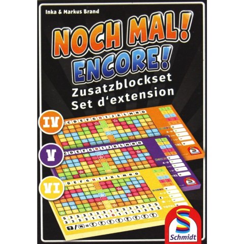 Jeszcze raz! Rozszerzenie (wariant 4-6) Noch Mal! Schmidt - gry