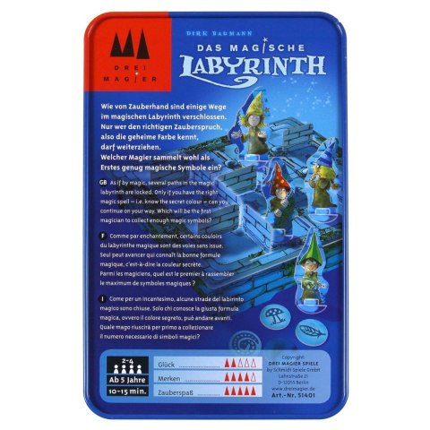Magiczny labirynt (w metalowej puszce) Schmidt - gry