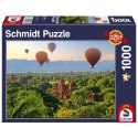 PQ Puzzle 1000 el. Balony nad Mandalaj / Mjanma Schmidt - puzzle