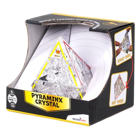 Pyraminx Crystal (edycja limitowana) - łamigłówka Recent Toys - poziom 3/5 Recent Toys