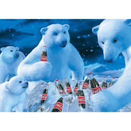 PQ Puzzle 1000 el. COCA-COLA Niedźwiedzie polarne Schmidt - puzzle