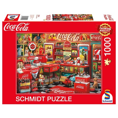 PQ Puzzle 1000 el. COCA-COLA Nostalgia Schmidt - puzzle