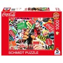 PQ Puzzle 1000 el. COCA-COLA Reklama Schmidt - puzzle