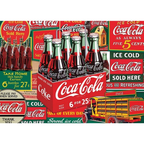 PQ Puzzle 1000 el. COCA-COLA Tradycja Schmidt - puzzle