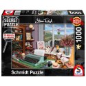 PQ Puzzle 1000 el. STEVE READ (Secret Puzzle) Na biurku Schmidt - puzzle