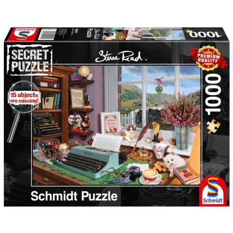 PQ Puzzle 1000 el. STEVE READ (Secret Puzzle) Na biurku Schmidt - puzzle
